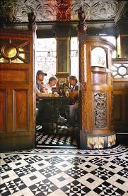 Interior Or The Crown Bar Saloon In Belfast Tempting Way To Pass An Afternoon Love The Floor Irish Pub Design Pub Interior Pub Design