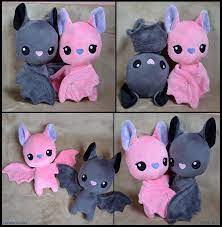 Bat Couple Plushies Free Pattern By Lazyperson202 On Deviantart Plushie Patterns Cute Bat Bat Pattern