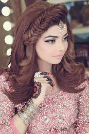 Nishoo Beautiful Bridal Makeup Indian Wedding Hairstyles Hair Styles