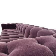 A new video from a. 86 Off A Rudin A Rudin Custom Port Velvet Tufted Sofa Sofas
