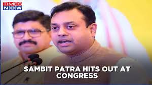 This is official page of dr. Bjp Leader Sambit Patra Slams At Congress Highlights Party S Double Standards