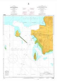 Thailand Nautical Chart 115a Sattahip Port 20 00