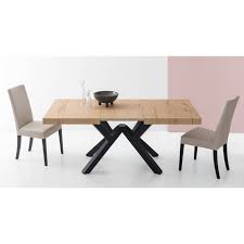 Vous trouverez ici une gamme de tables extensibles de cuisine ou de salle à manger au design contemporain. Table Extensible Mikado
