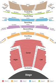 David H Koch Theater Tickets Box Office Seating Chart