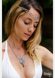 Blue Topaz Headpiece