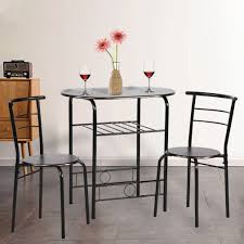 Hanger wooden 7 piece counter height dining table set red barrel studio color: Dining Kitchen Table Dining Set Piece Metal Frame Bar Breakfast Dining Room Table Set Table And Chair With 2 Chairs Walmart Com Dining Room Table Set Dining Room Table Dining Table