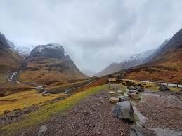 Glen Coe in the Scottish Highlands from a roadside pullout, taken early  March 2020 [OC] : r/roadtrip