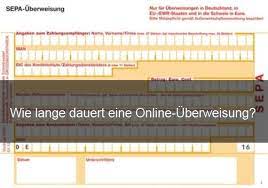 Das kann besonders dann unglücklich sein, wenn. Online Uberweisung Dauer Und Informationen