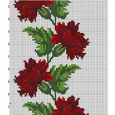 Etamin Sablon On Instagram Sablon Etamin Kanavice Kanevicesalontakimi Karanfil Love Crochet Crostit Li Kanavice Ornekleri Kanavice Tig Isi Orguler
