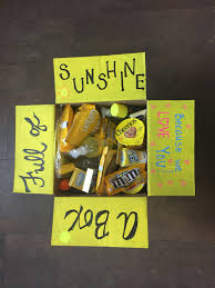 A Box Of Sunshine College Care Package College Care Package Box Of Sunshine Girl College Dorms