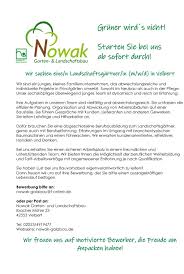Bei fragen zum bewerbungsverfahren steht dir unsere ausbildungsleiterin christina dues (tel. Garten Und Landschaftsbau Stephan Nowak Home Facebook