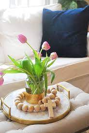 How To Diy Wood Prayer Beads For Decoration 11 Magnolia Lane Diy Coffee Table Coffee Table Inspiration Diy Coffee