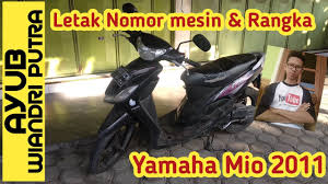 Check spelling or type a new query. Letak Nomor Mesin Dan Nomor Rangka Yamaha Mio Soul Gt 2013 Youtube