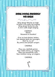 Ding Dong Merrily On High Kids Video Song With Free Lyrics Activities Christmas Songs Lyrics Kids Video Songs Free Song Lyrics