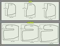 aae elite finger tab size chart sf elite plus cordovan