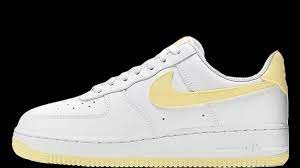 Naturally, if you wear your air force 1s, they will inevitably discolor and turn yellow as they come into contact with many other substances, such as dirt. Nike Air Force 1 07 Patent White Yellow Where To Buy Ah0287 106 The Sole Womens