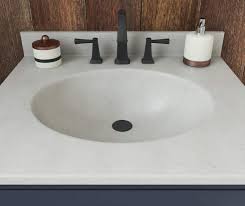 24 Inch Vanity Top With Oval Integral Sink