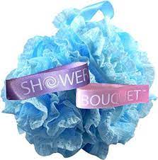 Loofah Bath Sponge Lace Set By Shower Bouquet Mesh Pouf Large Full 60g 4 Pack 4 Colors Body Luffa Loofa Loufa Puff Scrub Exfoliat Bath Sponge Loofah Lace Set