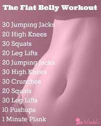 Wake up the stomach muscles and get a flatter stomach within a minute. 1 Week Flat Stomach Workout Google Search Flat Belly Workout Belly Workout Tummy Workout