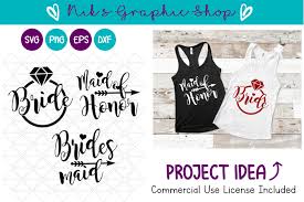 All free downloads on svg & me are for personal use only. Bride Svg Bridal Party Svg Bride Squad Svg Bride Shirt 242271 Svgs Design Bundles