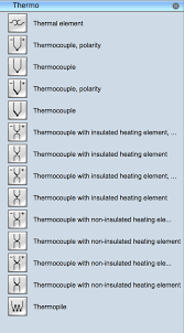 Circuit symbols are used in circuit diagrams (schematics) to represent electronic components. Electrical Symbols Thermo