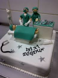 Doctor Cake Sugar Paste Hospital Muskat Patisserie Nurse Operation Tortendeko Motivtorten Fondant Torten