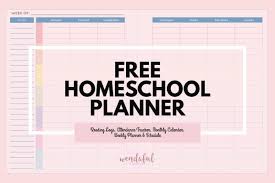 We did not find results for: Free Printable Homeschool Planner For Distance Learning Wendaful Planning