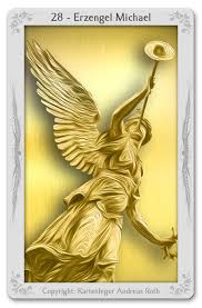 Wir finden, also er aber ich finde selbst nur das wahre leben anzusehen. Engelkarte Erzengel Michael Das Engeltarot Engelorakel Andreas Roth