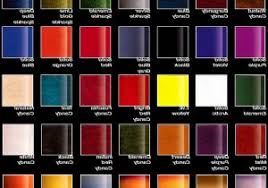 79 Unfolded Ppg Auto Paint Chart