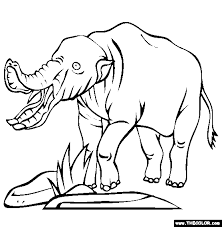Maybe you would like to learn more about one of these? Prehistoric Mammals Online Coloring Pages