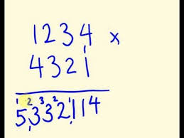 Fast Maths Calculation Multiply Four Digit Numbers Fast Youtube Math Methods Mental Math Learning Math