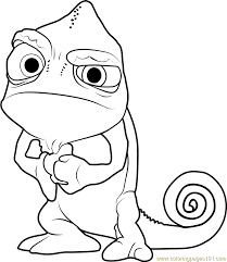Disney Tangled Pascal Coloring Pages Tangled Coloring Pages Lion Coloring Pages Abstract Coloring Pages