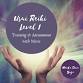 Introduction to Usui Reiki at Peace of Mind Yoga..... event in Sugarloaf, PA