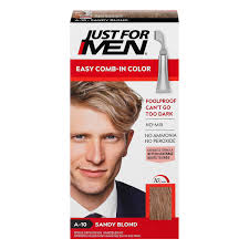 Also, equally important is always testing the dye for a reaction. Save On Just For Men Auto Stop Hair Treatment Sandy Blond A 10 Order Online Delivery Stop Shop