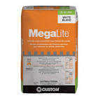 Custom MegaLite 30 lb  White Ultimate Crack Prevention Large Format Tile    CMLMW30