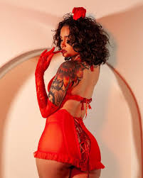 Kehlani Sexy See Through Lingerie - Fappenist