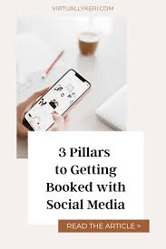 3 Pillars To Booking Out On Social Media Virtually Keri Marketing Content Manager In 2020 Social Media Learn Social Media Making Money On Instagram