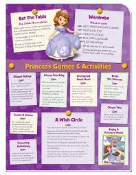Princess Games Activities Princess Party Games Sophia Birthday Party Sofia Party