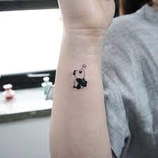 Here are some more pandas for amanda panda. 30 Simple Yet Striking Tattoos That You Ll Want On Your Skin Shenhuifu Panda Tattoo Cute Animal Tattoos Tiny Tattoos For Girls