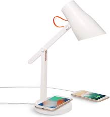 Light up your space with modern table lamps. Amazon Com Led Lamp Wireless Charging Bedside Desk Light With Usb Charger And Qi 5w Wireless Charger 3 Colour Adjustable Dimmable Eye Comfort Design With Touch Control Home Improvement