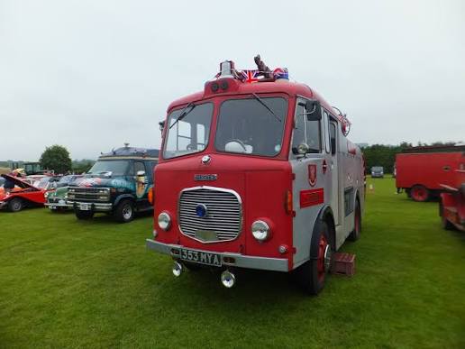 If you lived in the Glastonbury area, of Somerset, back in the 1960s. This  1961 Petrol Engine Dennis, Fire Engine, would have been heard ringing its  bells, on its way to many