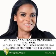 The JHTA Mobay Chapter Congratulates Michelle Tulloch