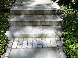 Antique Granite Slab Steps Landscape Stone Granite Slab Stone Retaining Wall