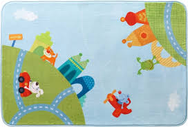 Kaufen sie kinderteppiche direkt bei haba! Haba Teppich Stadtrundfahrt 302927 Bei Papiton Bestellen