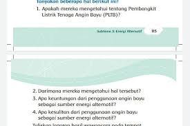 Tuliskan laporan hasil wawancara pada tempat yang tersedia! Kunci Jawaban Tema 6 Kelas 3 Halaman 114 115 116 Subtema 3 Pembangkit Listrik Tenaga Angin Bayu Metro Lampung News