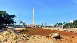 Ibu kota negara republik indonesia memiliki sejumlah. Proyek Revitalisasi Monas Selatan Dihentikan Mulai Besok Ini Respons Pemprov Dki Jakarta Tribunnews Com Mobile