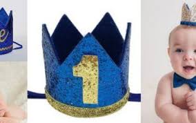 First Birthday Crown For Baby Boy Royal Personalized Prince Or King Birthday Crown Boys Party Crown Hats Birthday Crown First Birthday Crown Crown Baby Boy