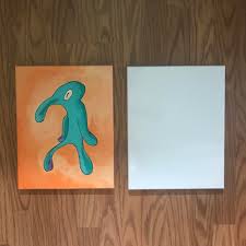 Use these versatile materials to make a flower vase. Bored At Home Before School Starts So I Painted Bold And Brash For My Apartment The Canvas I Bought Came As A 2 Pack Any Ideas On What To Paint On The Second