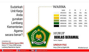 Berbagi ke twitter berbagi ke facebook bagikan ke pinterest. Makna Logo Kementerian Agama