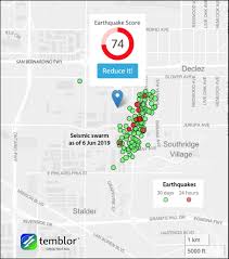 A 3.3 magnitude quake was reported in the second earthquake briefly interrupted a morning broadcast on cbs los angeles, as the anchors and meteorologist were seen reacting in real time. Seismic Swarm In Progress In Southern California Temblor Net